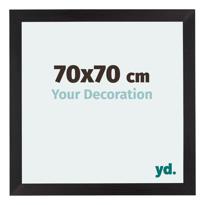 yd. Your Decoration - Bilderrahmen 70x70 cm - Bilderrahmen aus MDF mit Acrylglas - Antireflex - Ausg