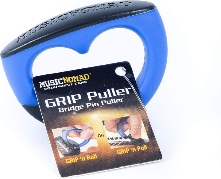 MusicNomad MN219 GRIP Puller - Premium Bridge Pin Puller