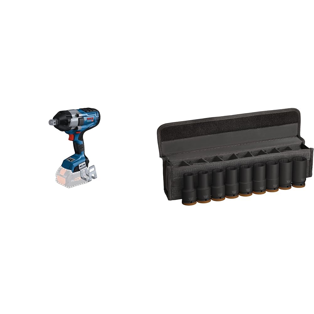 Bosch Professional 18V System BITURBO Akku Drehschlagschrauber GDS 18V-1050 C (ohne Akku/Ladegerät)