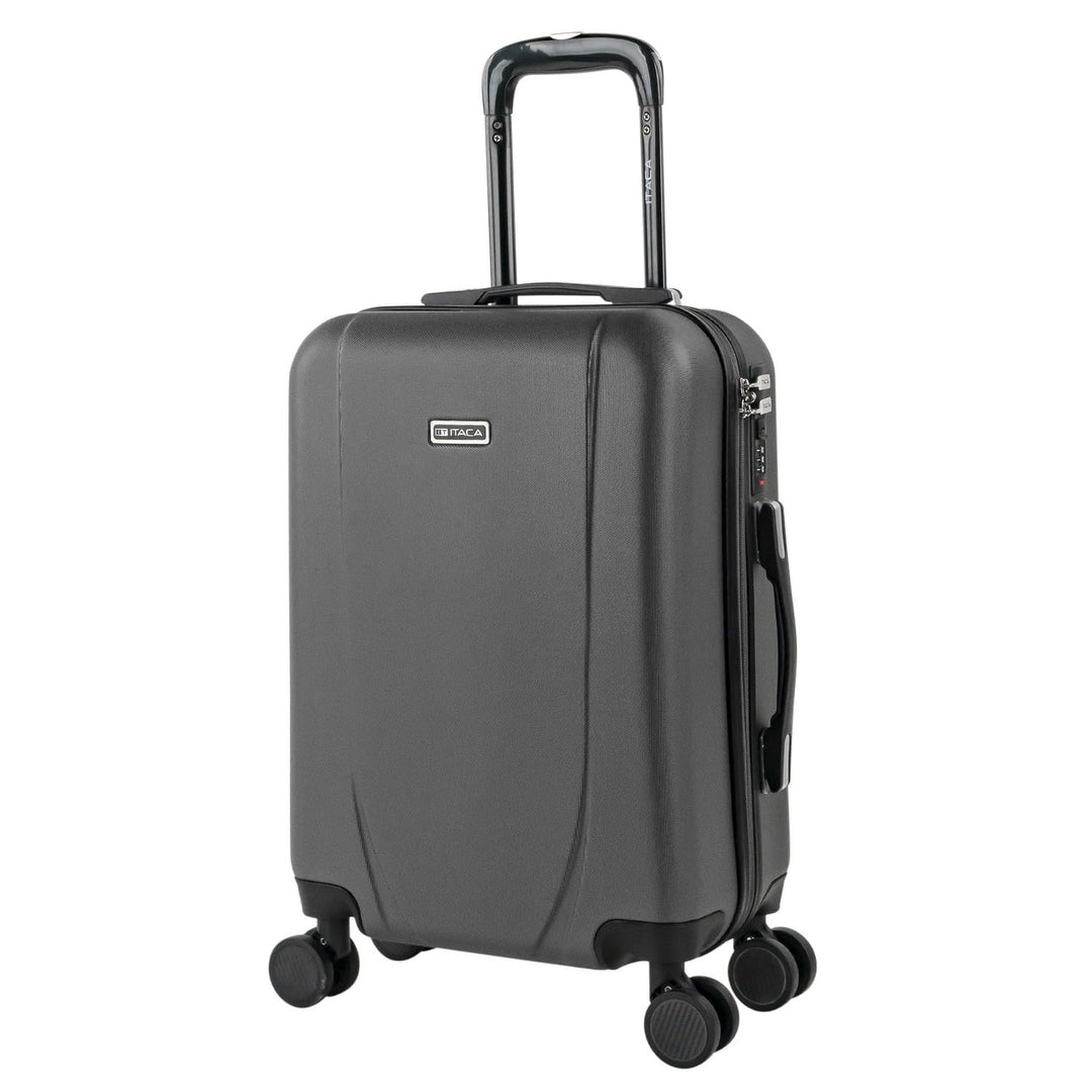 ITACA - Trolley Handgepäck Cabin Trolley Koffer Reisekoffer Hartschalenkoffer mit Zahlenschloss - Ka