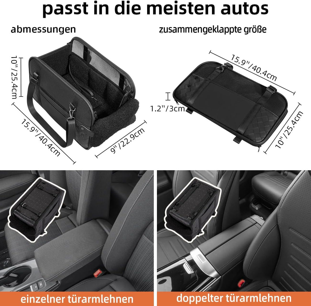 hundesitz Auto kleine Hunde Katzen Transporttasche für Der Gang zum Tierarzt Auto Fugzeuge, Tragetas