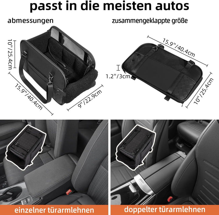 hundesitz Auto kleine Hunde Katzen Transporttasche für Der Gang zum Tierarzt Auto Fugzeuge, Tragetas