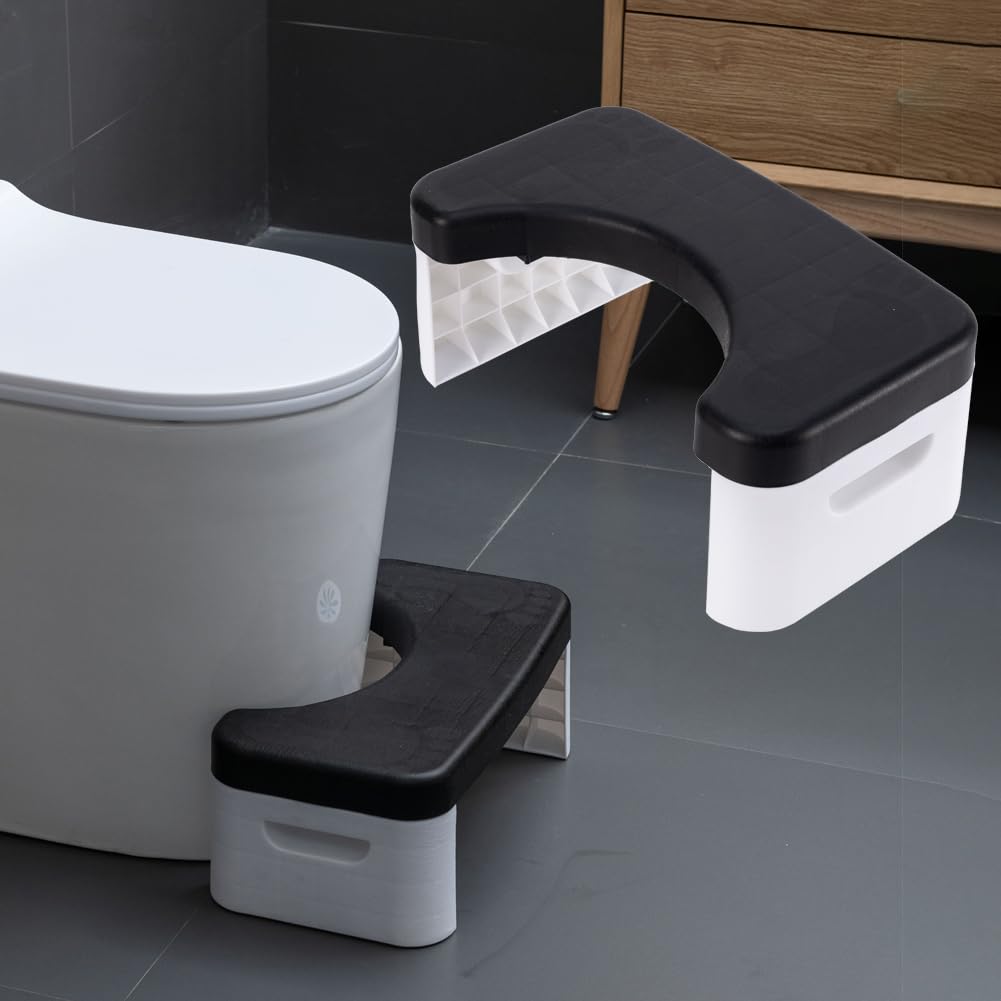 7 -Zoll -Toilettenhocker für Erwachsene und Kinder, abnehmbar und stapelbar, Badezimmer -Töpfchenstu