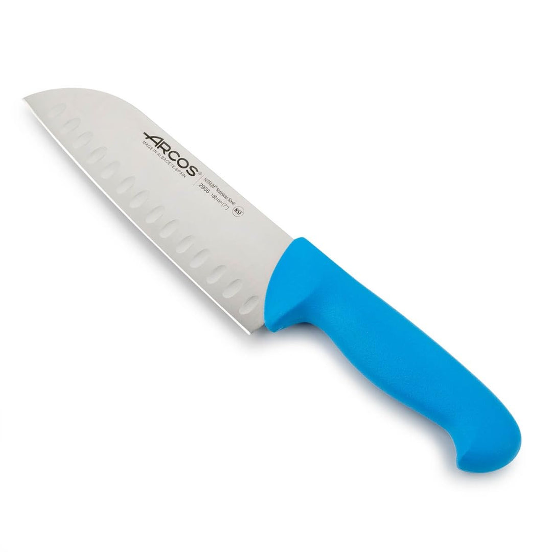 Arcos Serie 2900 - Santoku Messer Messer Asiatischer ArtAsian Knife - Klinge Nitrum Edelstahl 180 mm