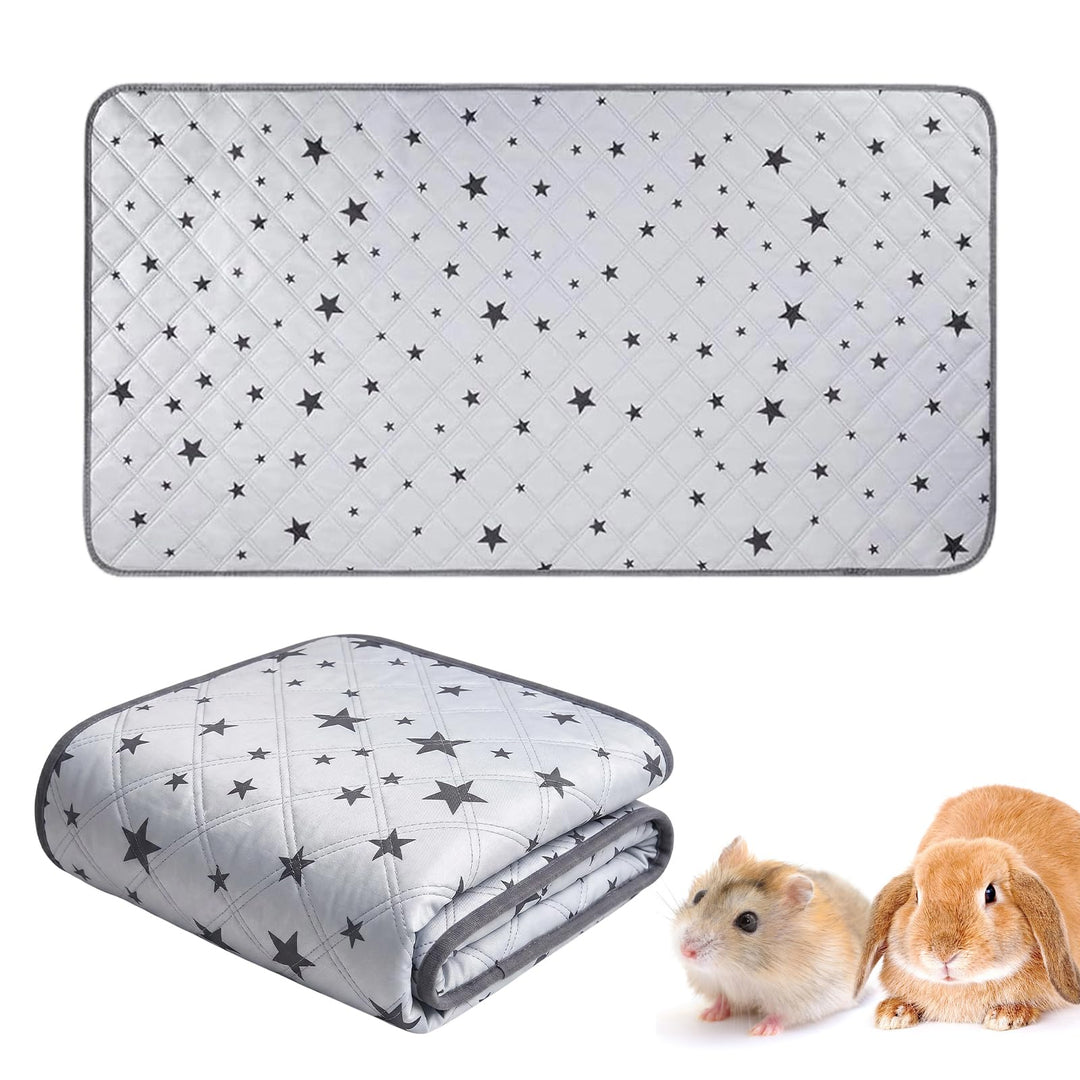 2 Stück 60 x 120 cm Pipipads Meerschweinchen, Saugfähige Kleintiermatten
