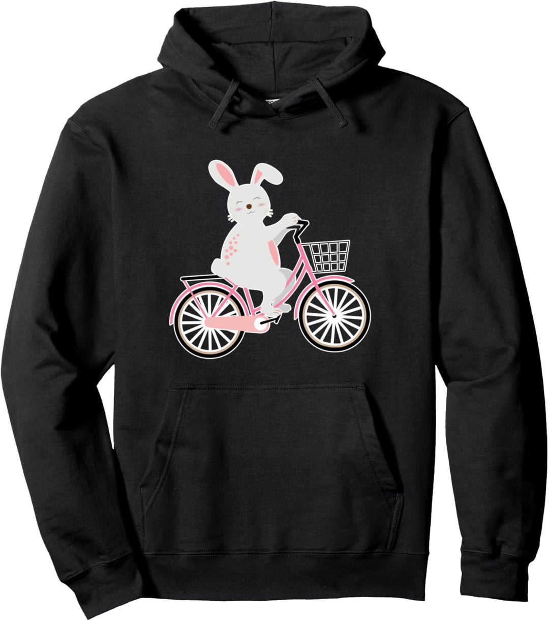 Kanninchen Fahrrad Fahren Radfahrer Radsport Geschenk Pullover Hoodie