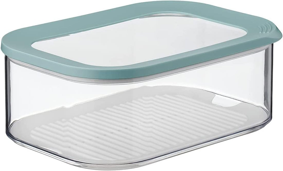 Mepal – Käse- und Wurstdosen-Set Meat and Cheese Nordic Green – Modula Vorratsdosen Set mit Deckel –
