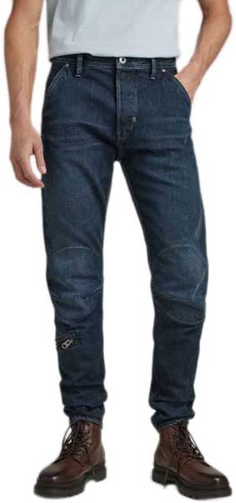 G-STAR RAW Herren Pilot 3D Slim Jeans 27W / 32L Blau (Worn in Deep Teal D20505-d164-d325), 27W / 32L