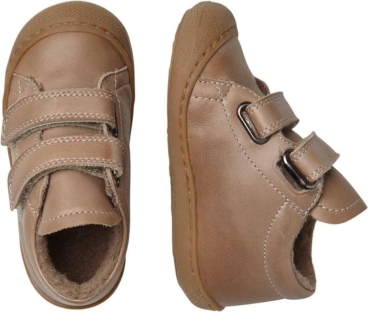 Naturino Cocoon VL-Lauflernschuh aus Nappaleder-Altrosa 21 EU Taubengrau, 21 EU Taubengrau