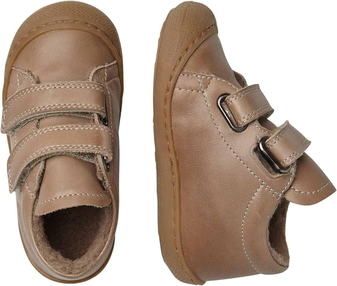 Naturino Cocoon VL-Lauflernschuh aus Nappaleder-Altrosa 21 EU Taubengrau, 21 EU Taubengrau