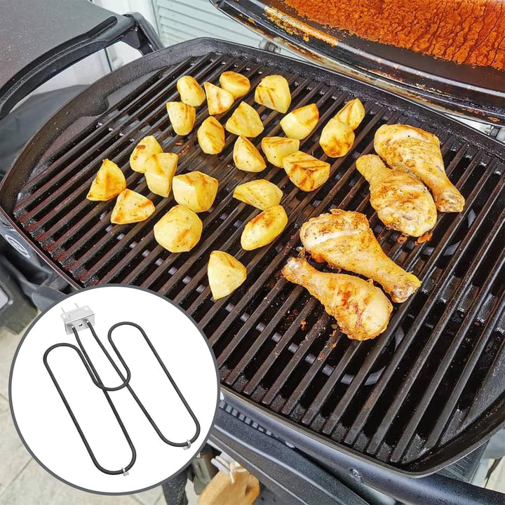 Kingsea 66816 Heizelemente für Grill, kompatibel mit Weber Q2400 Q240 55020001 Grill, Heizelement 23
