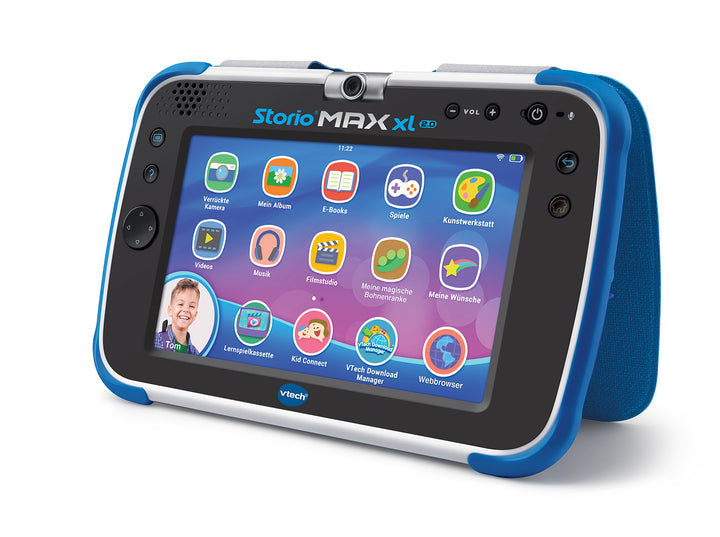Vtech 80-194604 Storio MAX XL 2.0 Kindertablet, Blau Blau Single, Blau Single