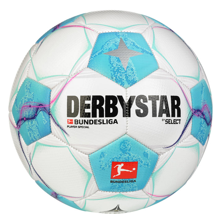 Derbystar Bundesliga Fussball Player Special der Saison 24/25 - Unisex Fussball Grösse 5 im Design d