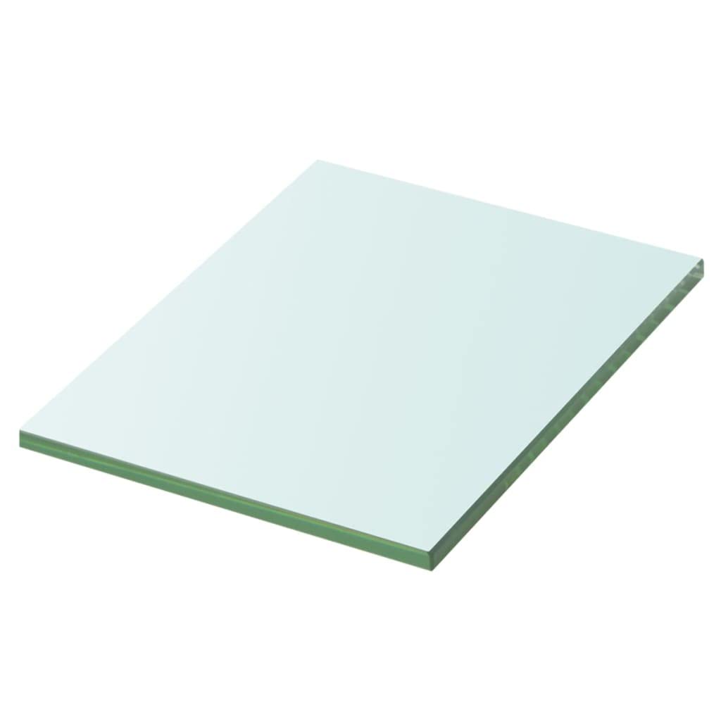 FIRBNUS 20x15x0,8 cm Storage Shelves Glas Glasregalboden Schwebend Regal Glas für Wohnzimmer Glasreg