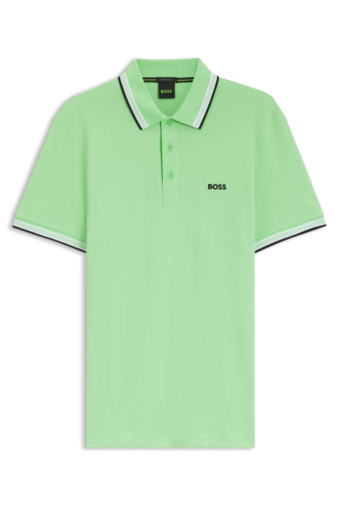 BOSS Herren Paddy Paddy Poloshirt aus Baumwoll-Piqué 3XL 319medium Green, 3XL 319medium Green