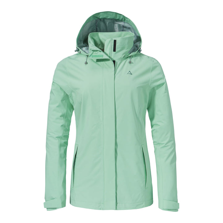 Schöffel Damen Jacket Gmund L, wind- und wasserdichte Regenjacke, atmungsaktive Outdoor Jacke, Wande