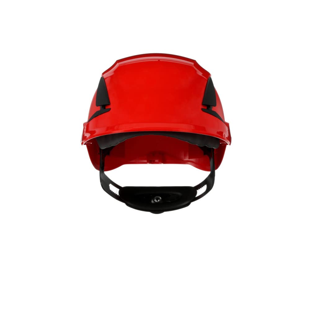 3M SecureFit Schutzhelm, X5505V-CE, rot, belüftet, CE rot Belüftet, rot Belüftet