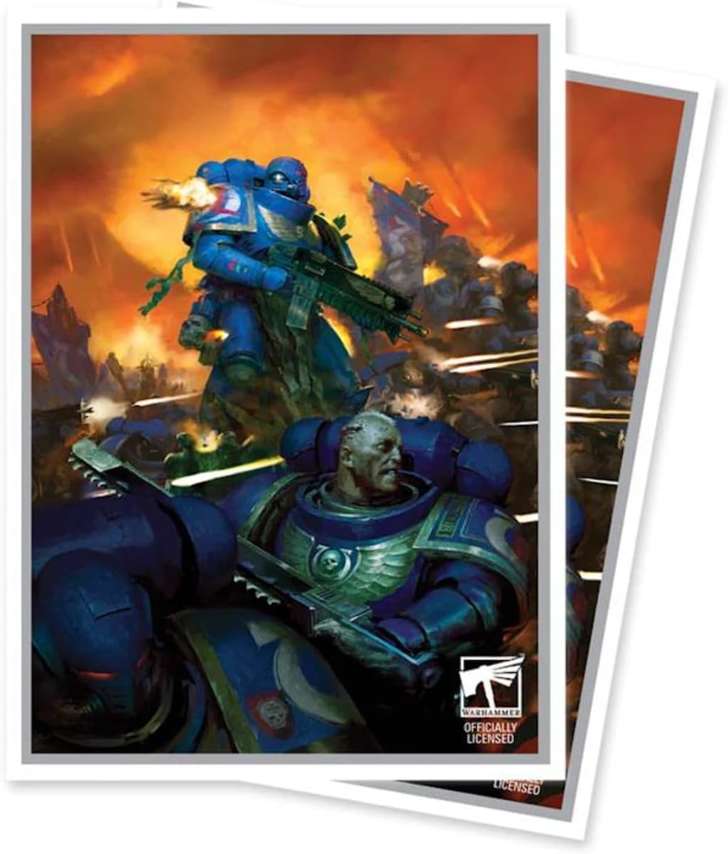 Ultra Pro Adeptus Astartes 105ct APEX Deck Sleeves for Warhammer 40.000 by