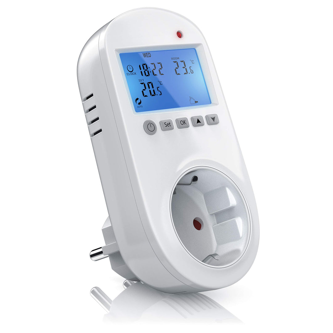 Bearware Steckdosen-Thermostat - Steckerthermostat - Digital Plug In Thermostat - individuell progra