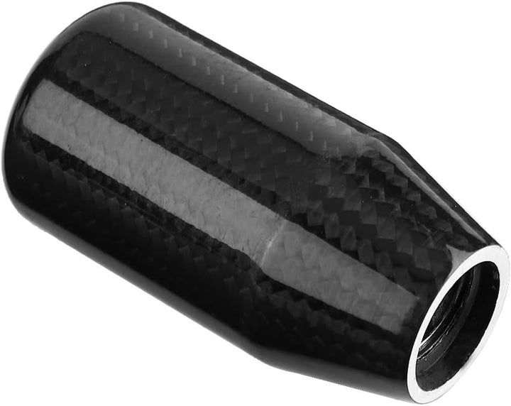 Headerbs Schaltknauf, Auto Modifizierter Kohlefaser-Ständerkopf Schalthebelknaufkopf Wave Stick Scha