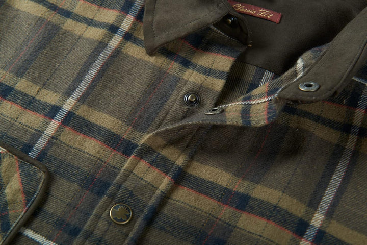 Harkila Pajala Shirt Green/Brown
