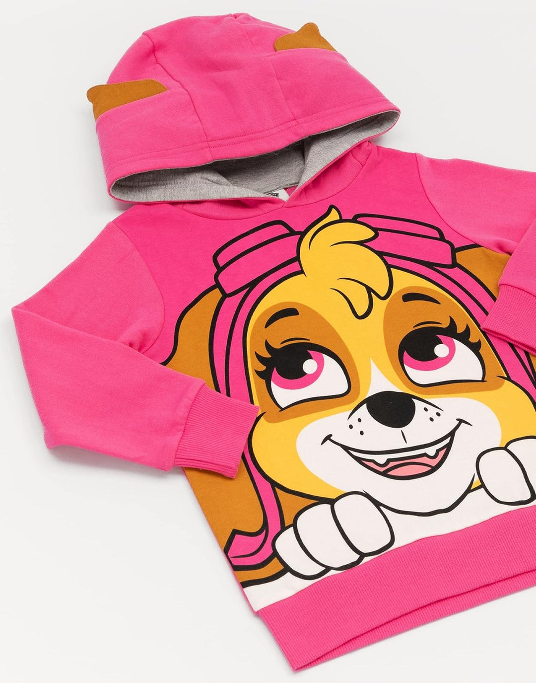 PAW PATROL Kids Hoodie Chase Marshall Skye Everest ODER Rubble 3D Ohren Pullover 5-6 Jahre Skye, 5-6