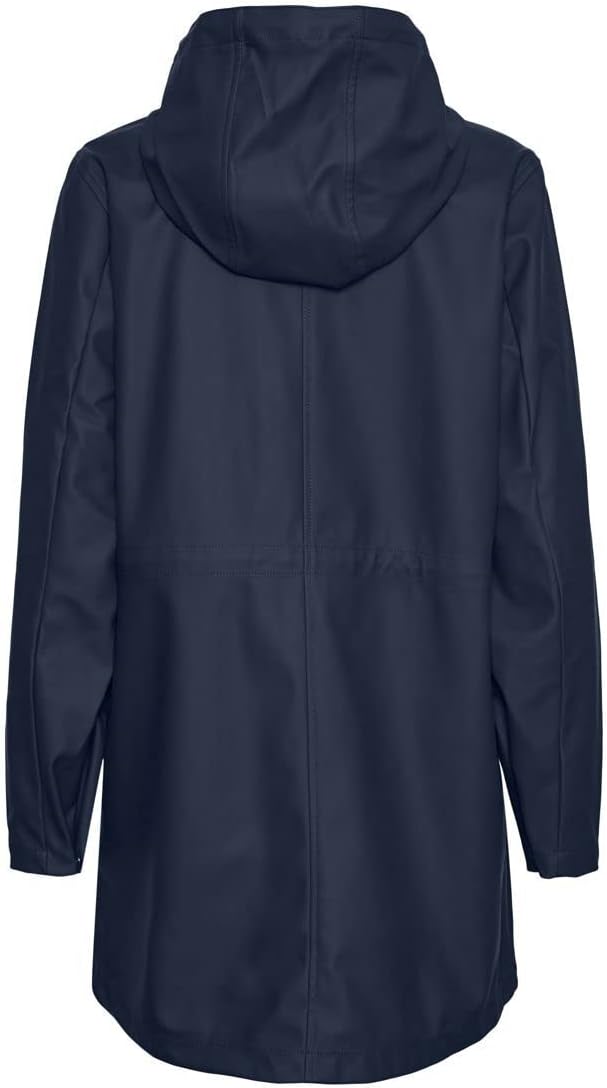 VERO MODA Damen Vmmalou Coated Jacket Noos Petite Jacke XXS/P Navy Blazer, XXS/P Navy Blazer