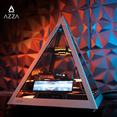 AZZA Pyramid L - ATX Pyramid Showcase Gehäuse, GPU bis 330mm