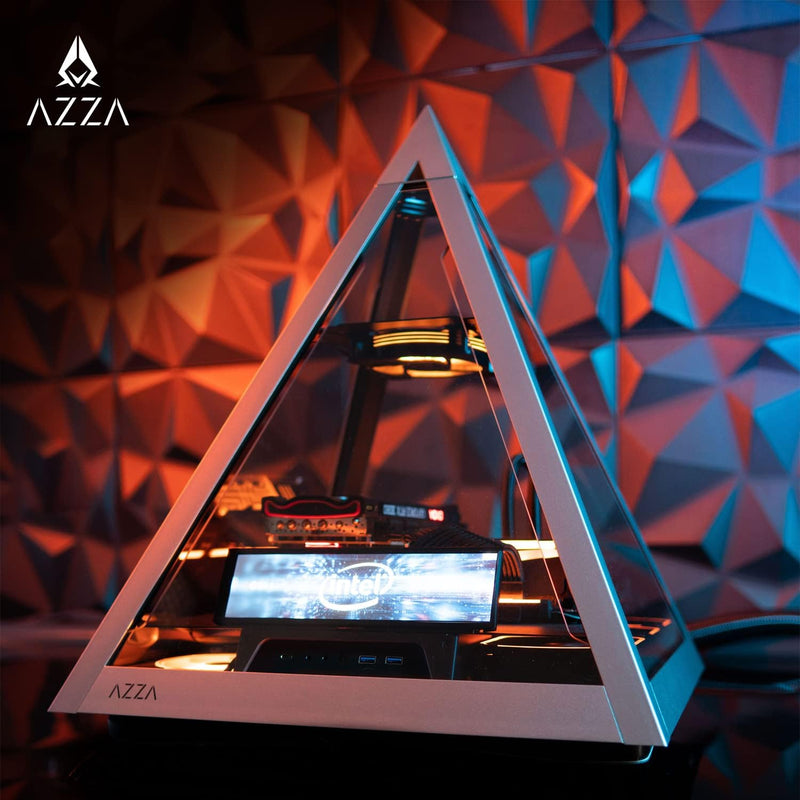 AZZA Pyramid L - ATX Pyramid Showcase Gehäuse, GPU bis 330mm