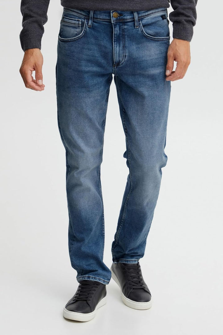 Blend 20714216 Herren Jeans Hose Denim mit Stretch Multiflex 5-Pocket Blizzard Fit Regular Fit 36W /