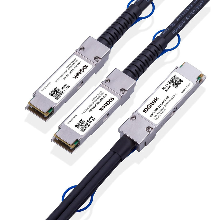 100GbE to 2x50GbE Splitter DAC, QSFP28 to 2xQSFP28 (4CHx25G to 2x2CHx25G), for Mellanox MCP7H00-G02A