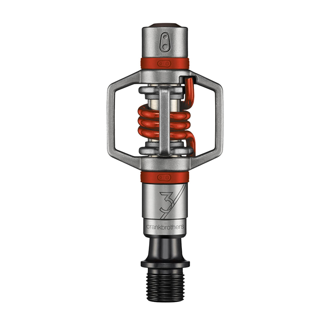 Crankbrothers Laufradsatz Egg Beater 3 Pedale BLAU Silver/Red, BLAU Silver/Red