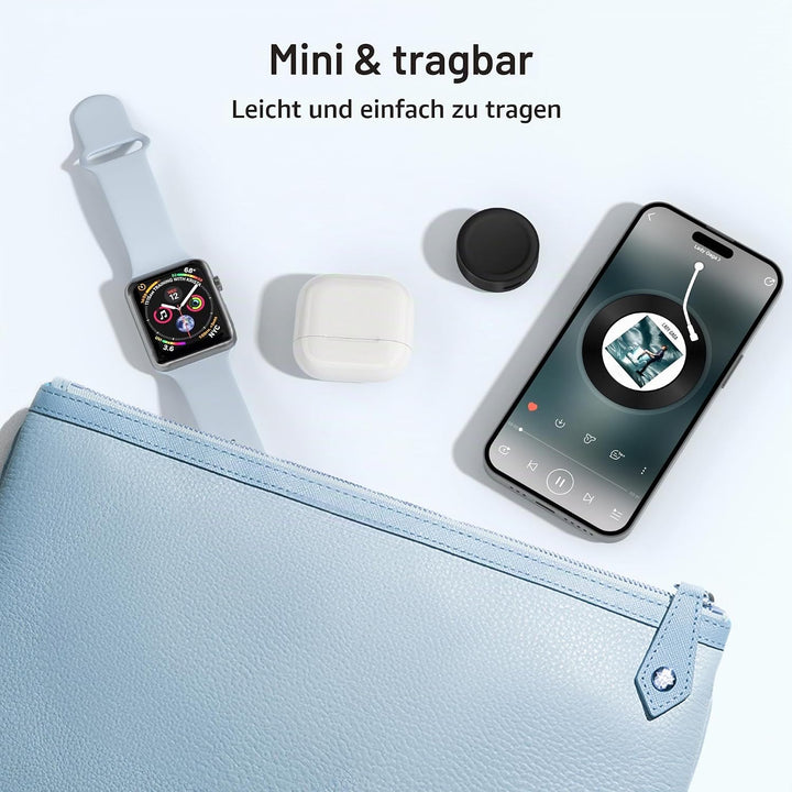 Elebase für Apple Watch Ultra 3 Ladegerät,Magnetisches Ladeadapter,Tragbarer Drahtloser iWatch Ladeg