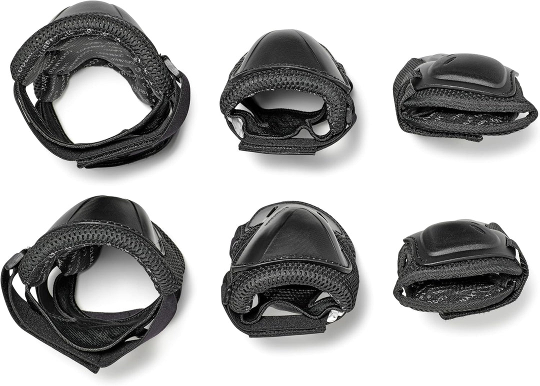 Rollerblade Unisex – Erwachsene Evo Gear 3 Beschützer XL Schwarz, XL Schwarz