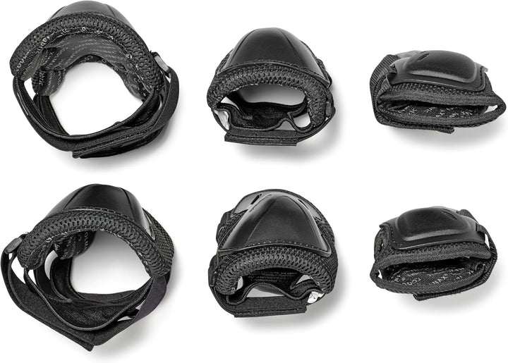 Rollerblade Unisex – Erwachsene Evo Gear 3 Beschützer XL Schwarz, XL Schwarz