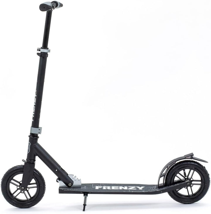 Frenzy Pneumatic Plus Scooter, Unisex, Erwachsene 205 mm Schwarz (Black), 205 mm Schwarz (Black)