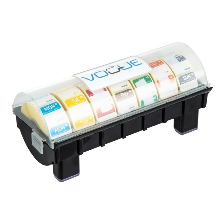 Vogue GH473 Wochentagetiketten-Spender, Starterset, 2,54 cm