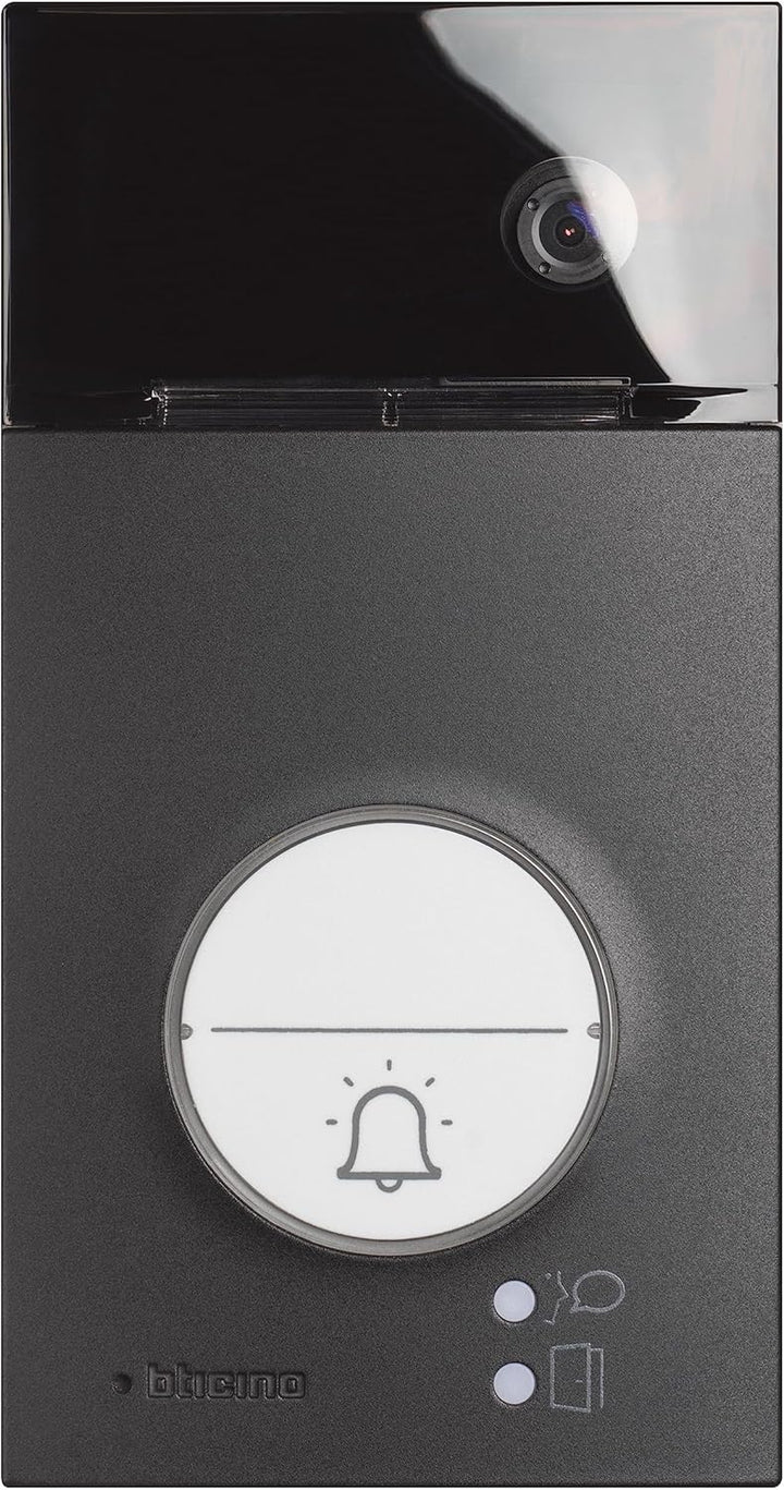 BTICINO, Flex‘ONE-Set Classe 300EOS with Netatmo in Schwarz & Linea 3000 in Schwarz, smarte Wi-Fi-Vi