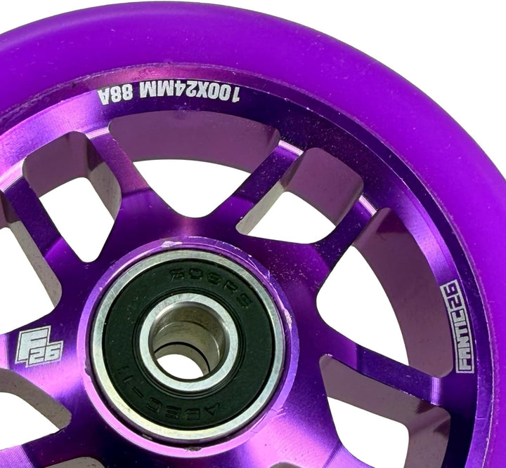Fantic26 BASE Stunt Scooter Rolle I Trick I Tret I Kinder I Roller I Reifen I Rad I Ersatz I Wheel I