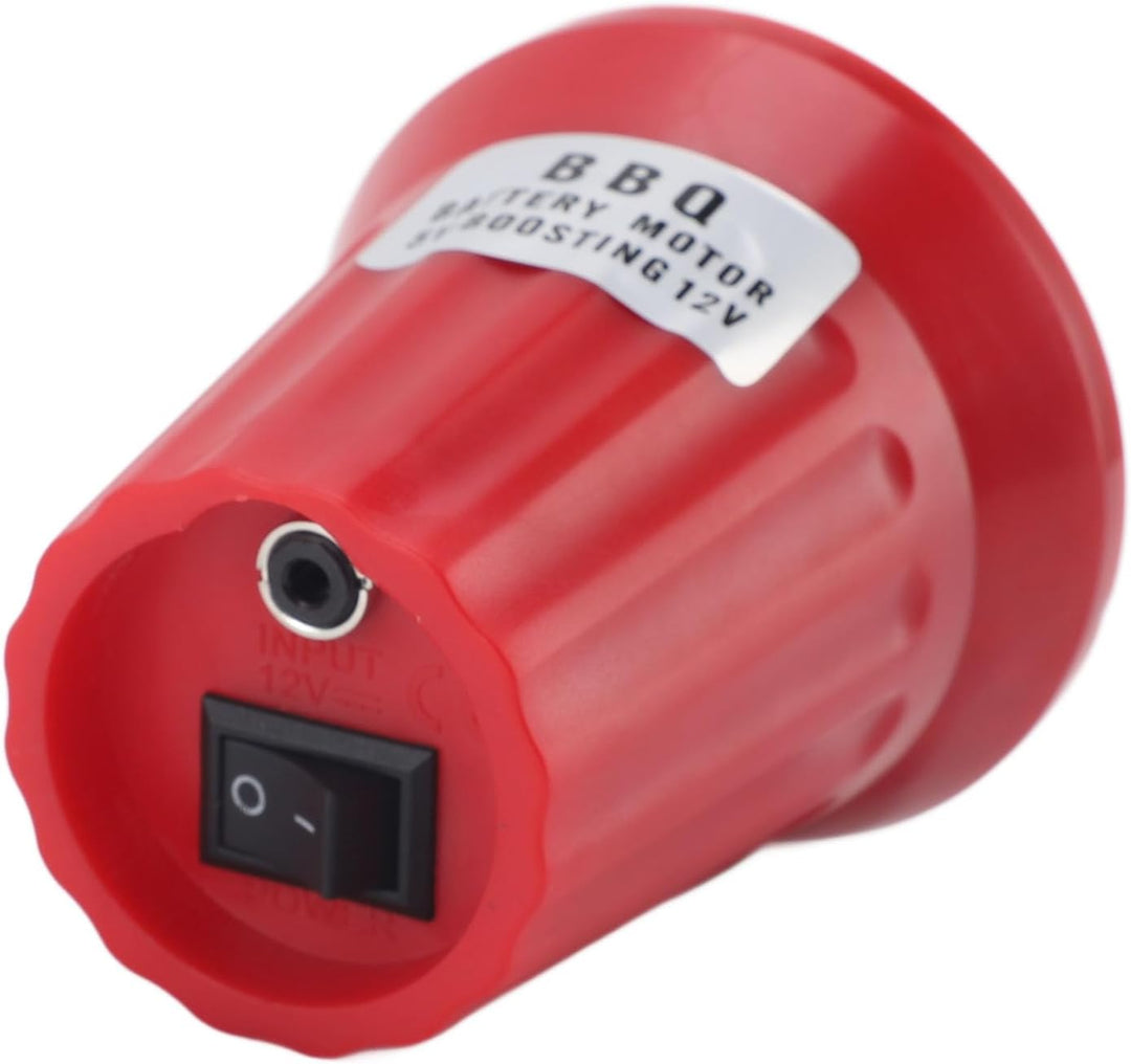Wifehelper Elektrischer BBQ Rotatormotor, 5 V Bis 12 V USB betriebener Grillmotor, ABS Material, Aus