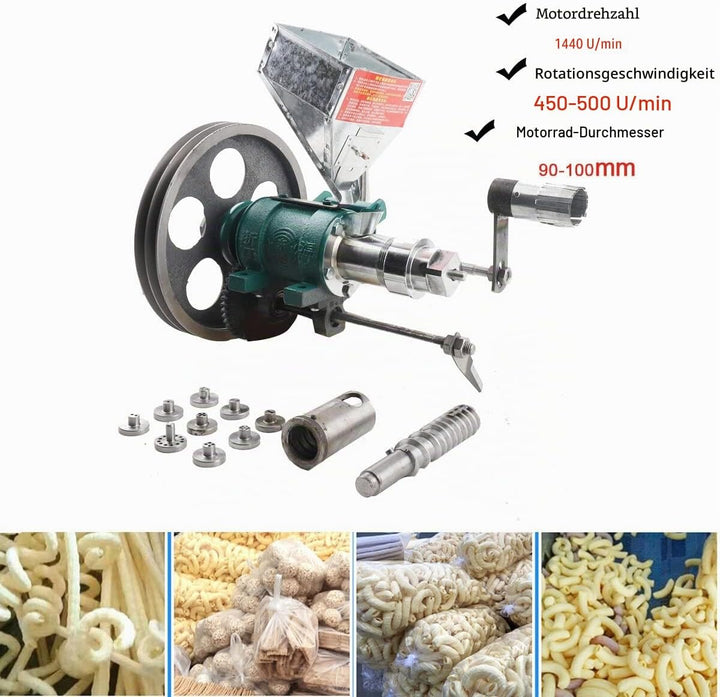 ECUTEE Puffed Food Extruder Rice Corn Puffing Extrusion Machine Puffender Lebensmittelextruder Puff