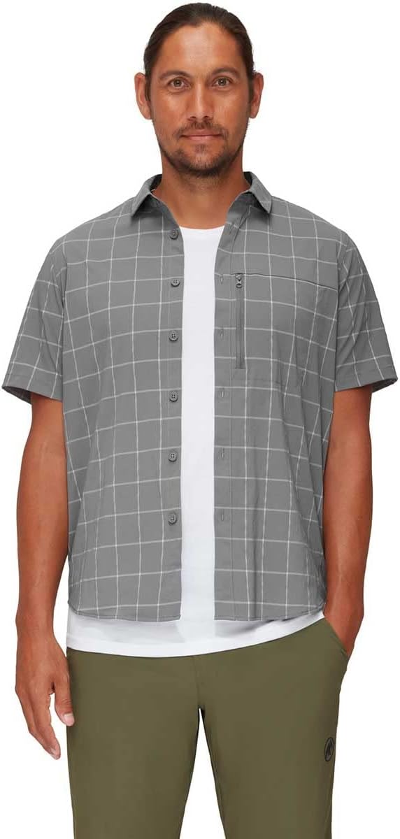 Mammut Mountain Shirt M Titanium/Granit, M Titanium/Granit