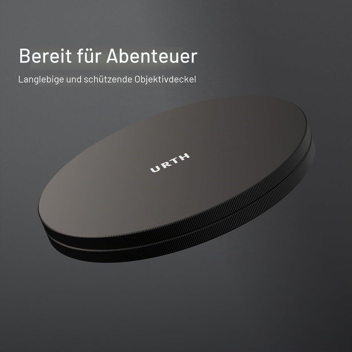 Urth 39 mm Metall-Objektivfilterkappen – langlebige Schutzhülle für Kameraobjektivfilter mit präzise