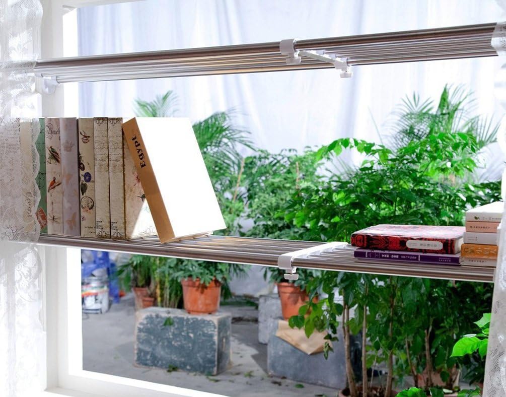 BAOYOUNI Einstellbare Einlegeböden Schrankregal Einstellbare Lagerregal Separator Kleiderschrank Sch