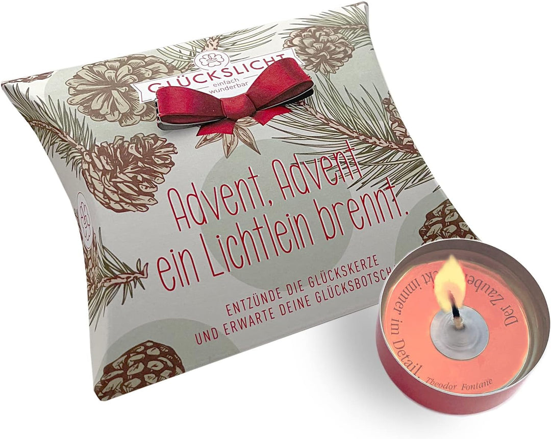 Glückslicht/Emotion/Advent, Advent ein Lichtlein brennt / 10er-Set