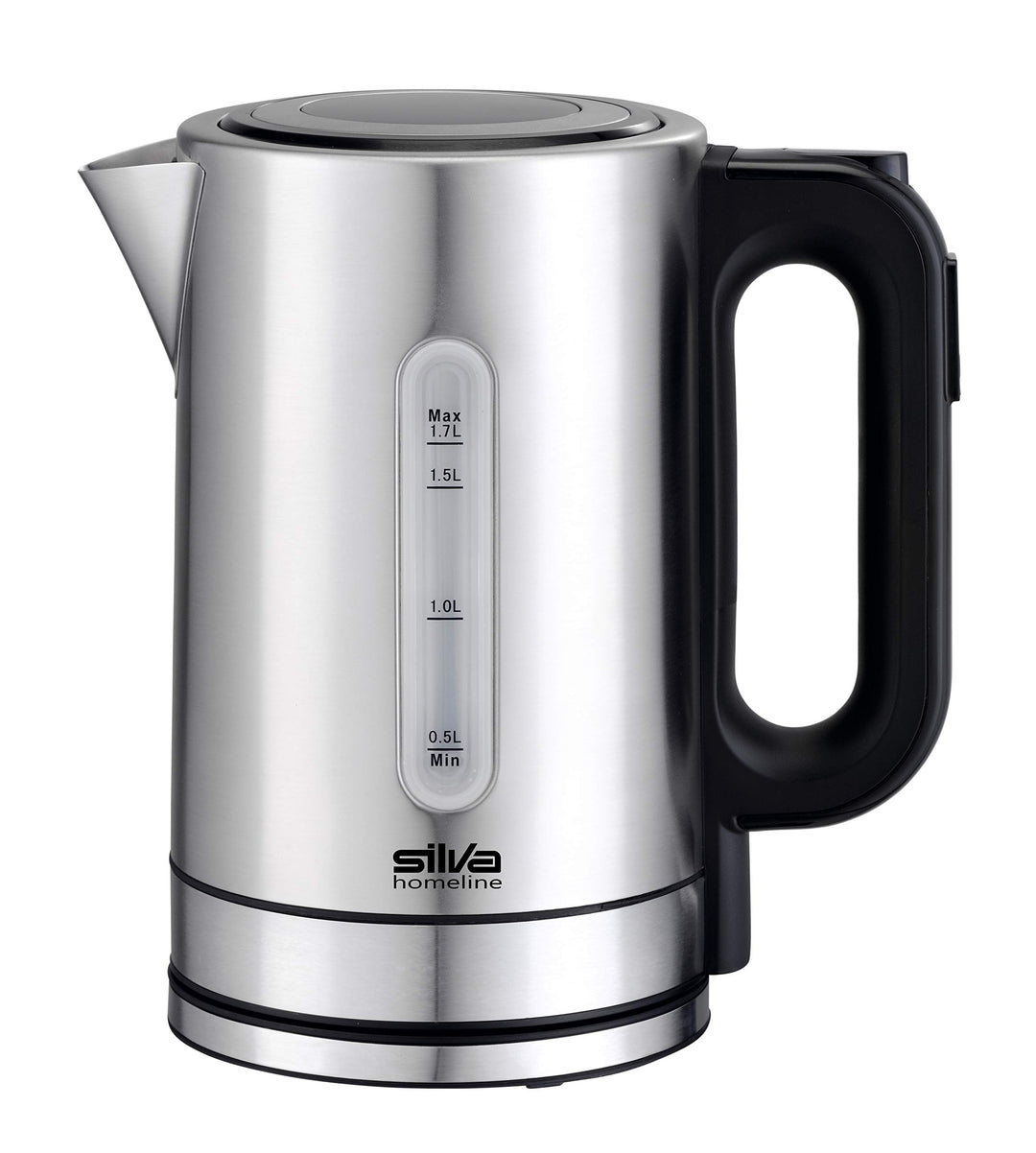 Silva-Homeline KL-T 2200 Edelstahl-Wasserkocher Control und beleuchteter Füllstandsanzeige, 5 wählba