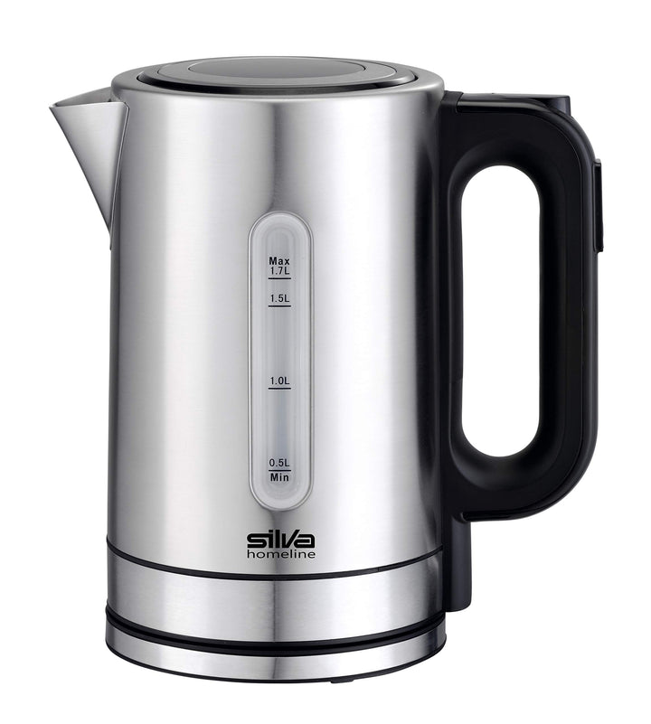 Silva-Homeline KL-T 2200 Edelstahl-Wasserkocher Control und beleuchteter Füllstandsanzeige, 5 wählba