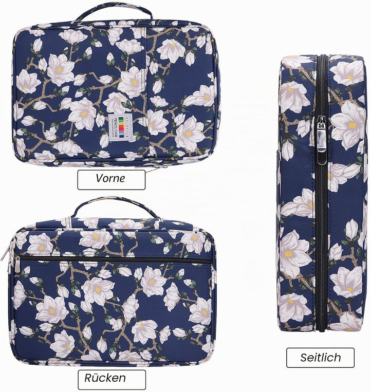BOMKEE Federmäppchen Grosse, 304 Schlitze Etui Stifte Schule Federmappe Federtasche Maeppchen Mäppch