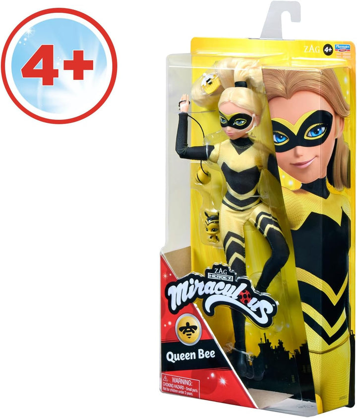 Bandai - Miraculous Ladybug - Ankleidepuppe 26 cm - Queen Bee - P50003, Queen Bee
