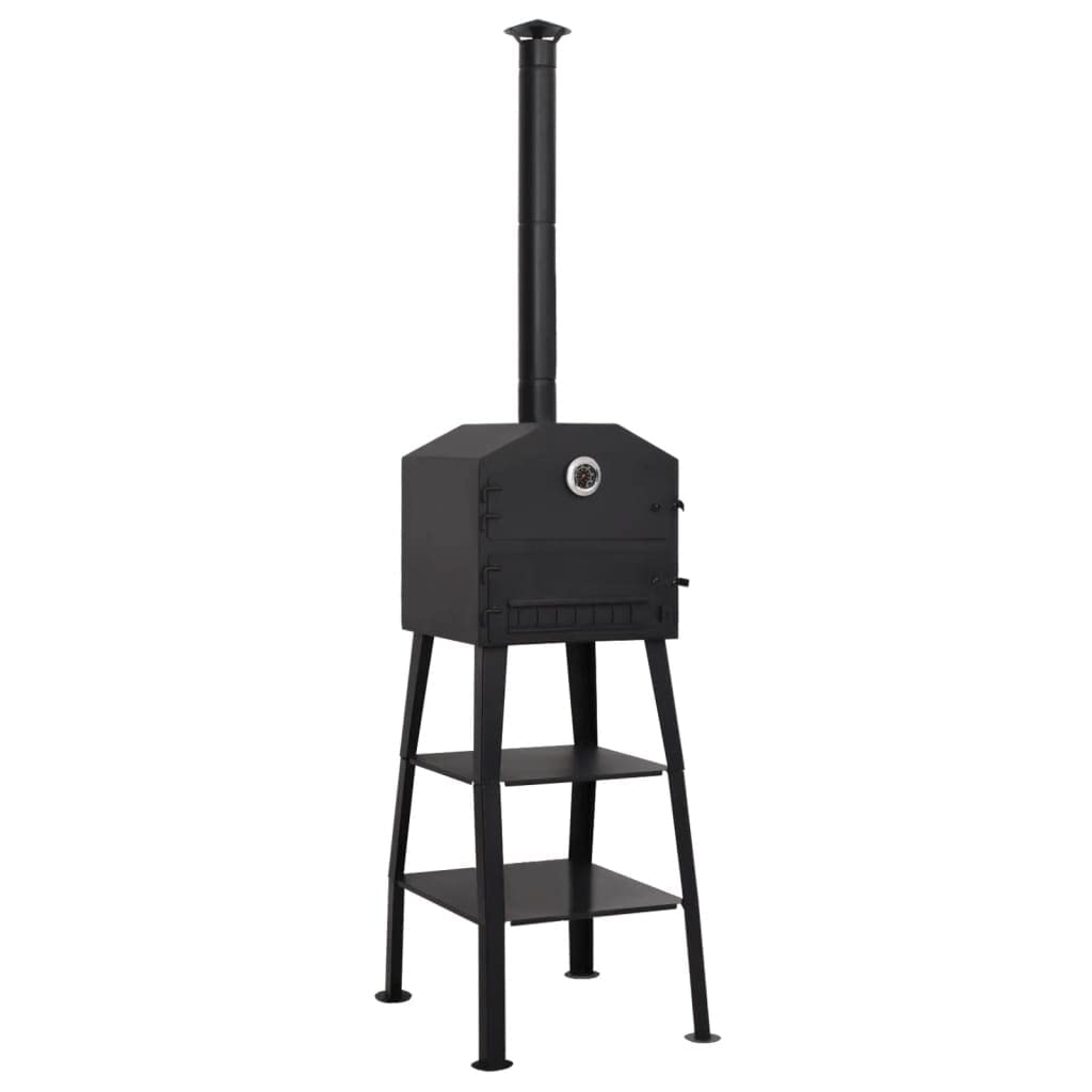 vidaXL Outdoor Pizzaofen Pizzagrill Brotofen Gartenpizzaofen Grillofen Aussen Garten Terrasse Ofen H
